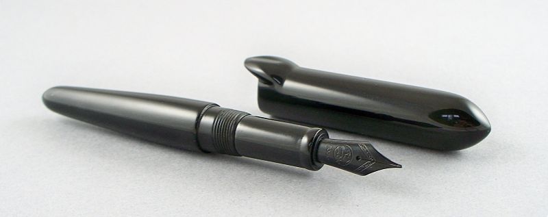 Solid Black - ebonite rod